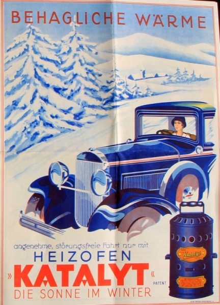 Katalyt Heating Oven "Die Sonne im Winter" 1928 Partbrochure (1248)